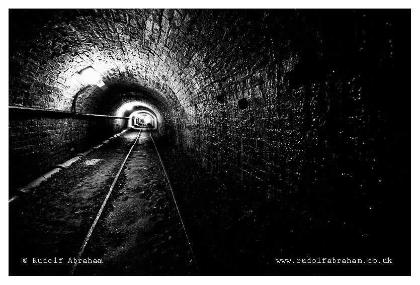 Tar tunnel, Ironbridge Gorge UNESCO World Heritage, Shropshire, UK. Photo © Rudolf Abraham UKsh_0160a